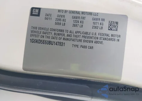 2011 Cadillac Dts Luxury Collection from USA, damaged, VIN 1G6KD5E60BU147831